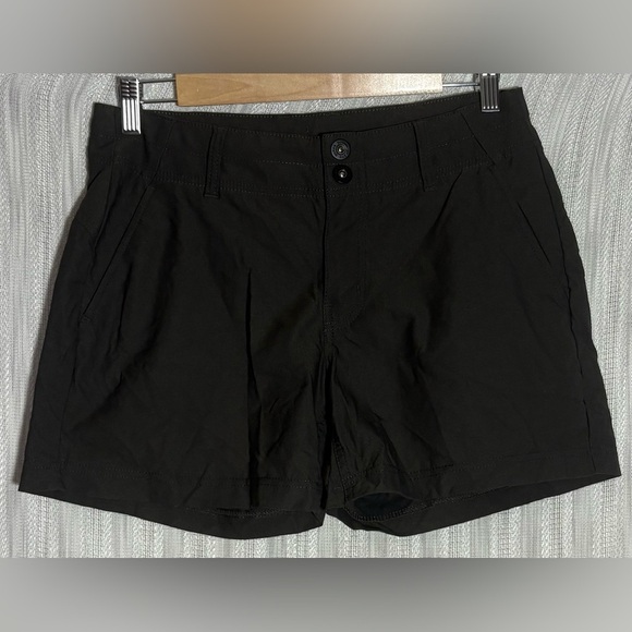 Prana Women's Charcoal Shorts size 8 - Picture 1 of 3